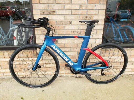 2022 Argon 18 E-117 Tri Disc SRAM Force 22 Blue/Red -Bike Haven Shop 6iRwSBb9W7Zm16zUpsTSjly3s