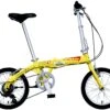 KHS F16-D Expresso - Folding Bike - Yellow -Bike Haven Shop 909cJSYkufDbzQv0t88qEUjo0