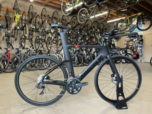 Argon 18 E-117 Disc Shimano Ultegra Di2 - Black 2022 -Bike Haven Shop qDovFZ4